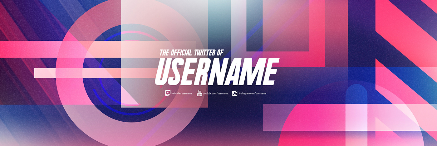 Gaming Banner, eSports Design For , Twitch, Twitter