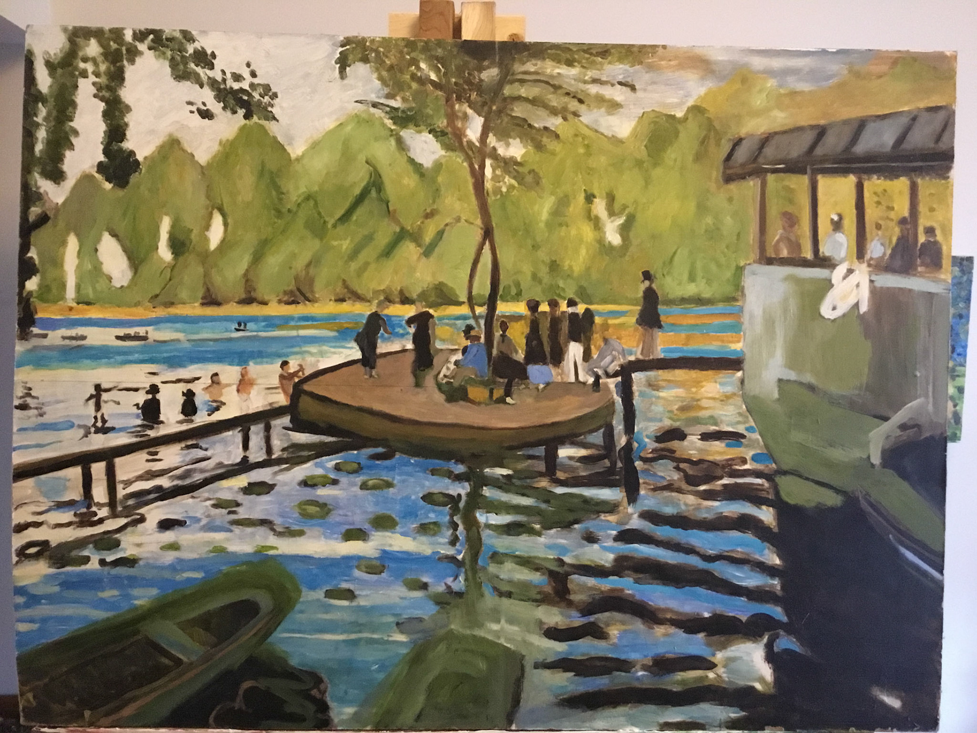 La Grenouillère (after Monet)