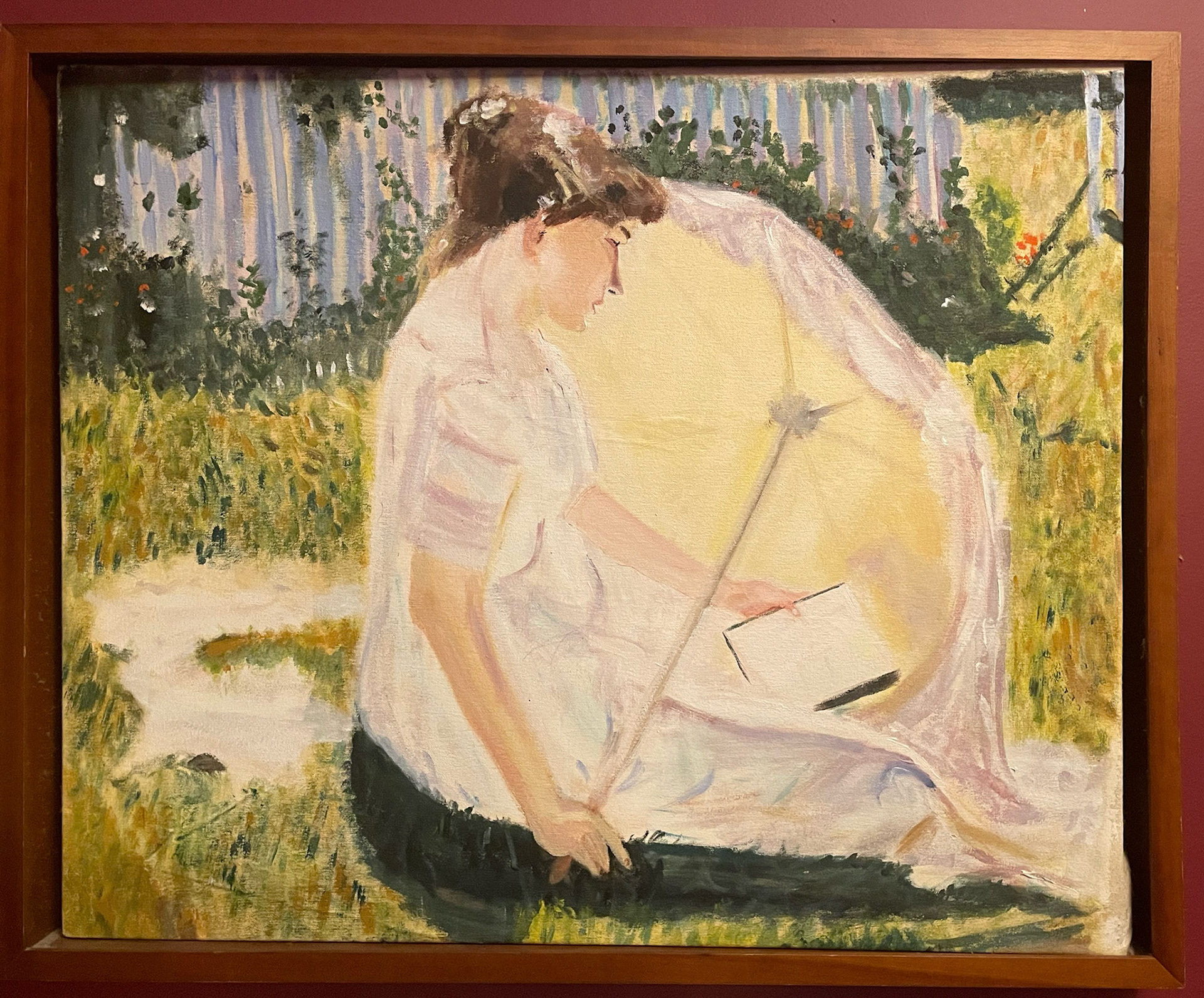 The Reader (after Frank Benson)