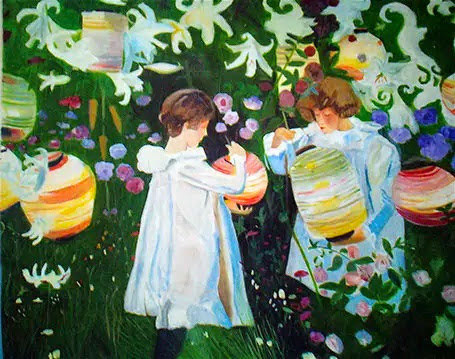 Lily, lily Carnation Rose (after Sargent)