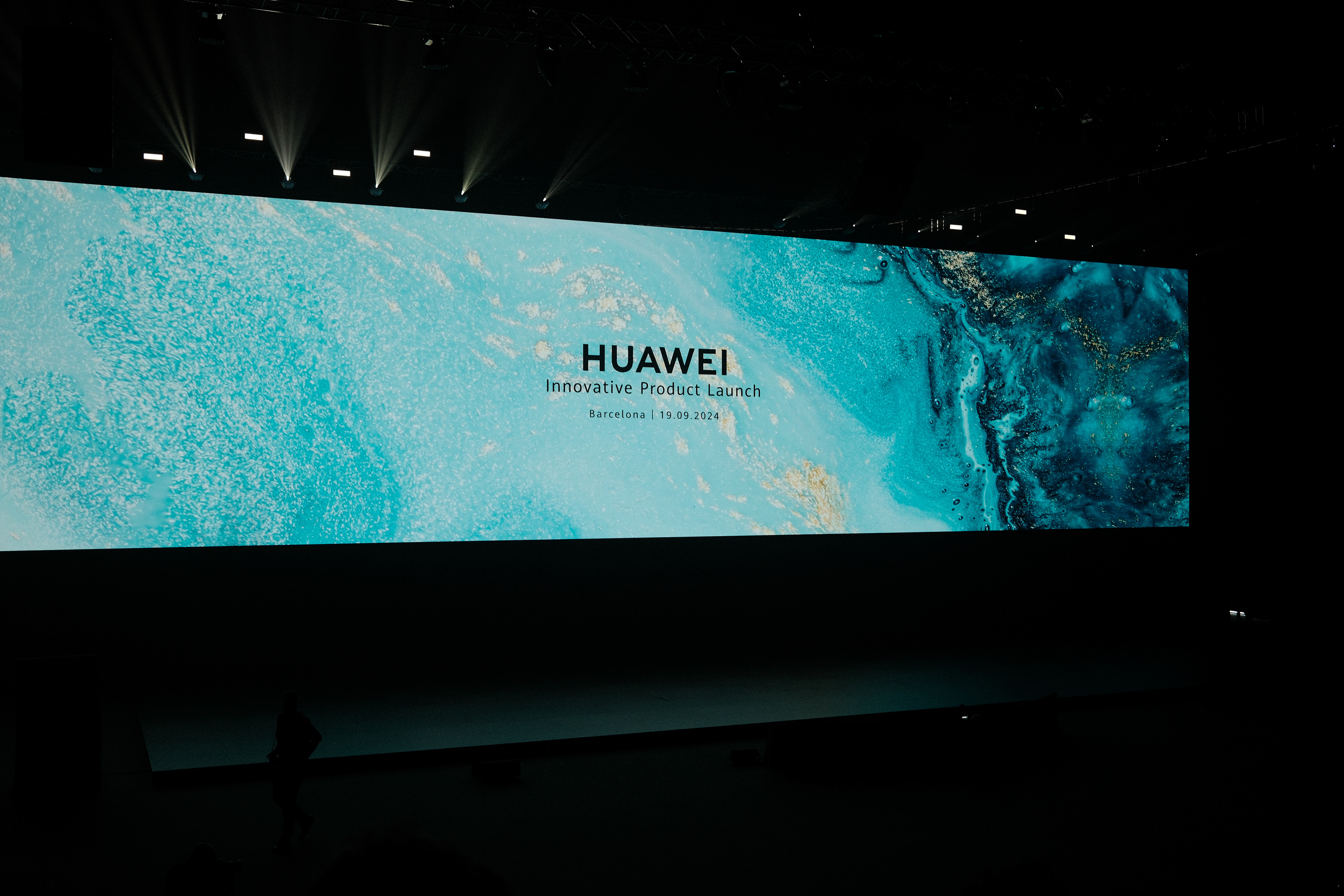 Keynote-Präsentation beim Huawei-Event in Barcelona mit Fokus auf mobile Fotografie.