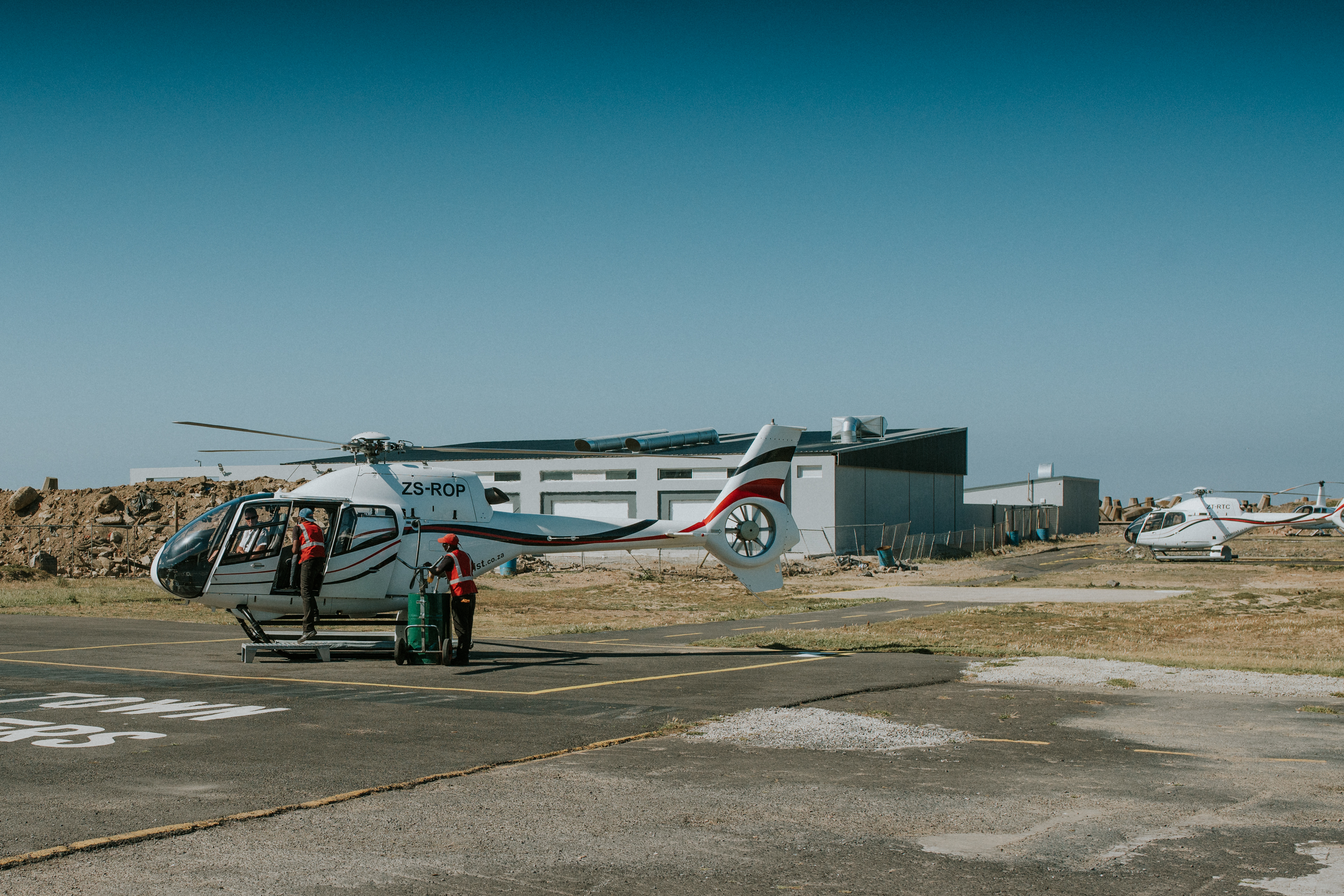Luxuriöser Helikopterrundflug über das Kap der Guten Hoffnung mit Sport Helicopters.