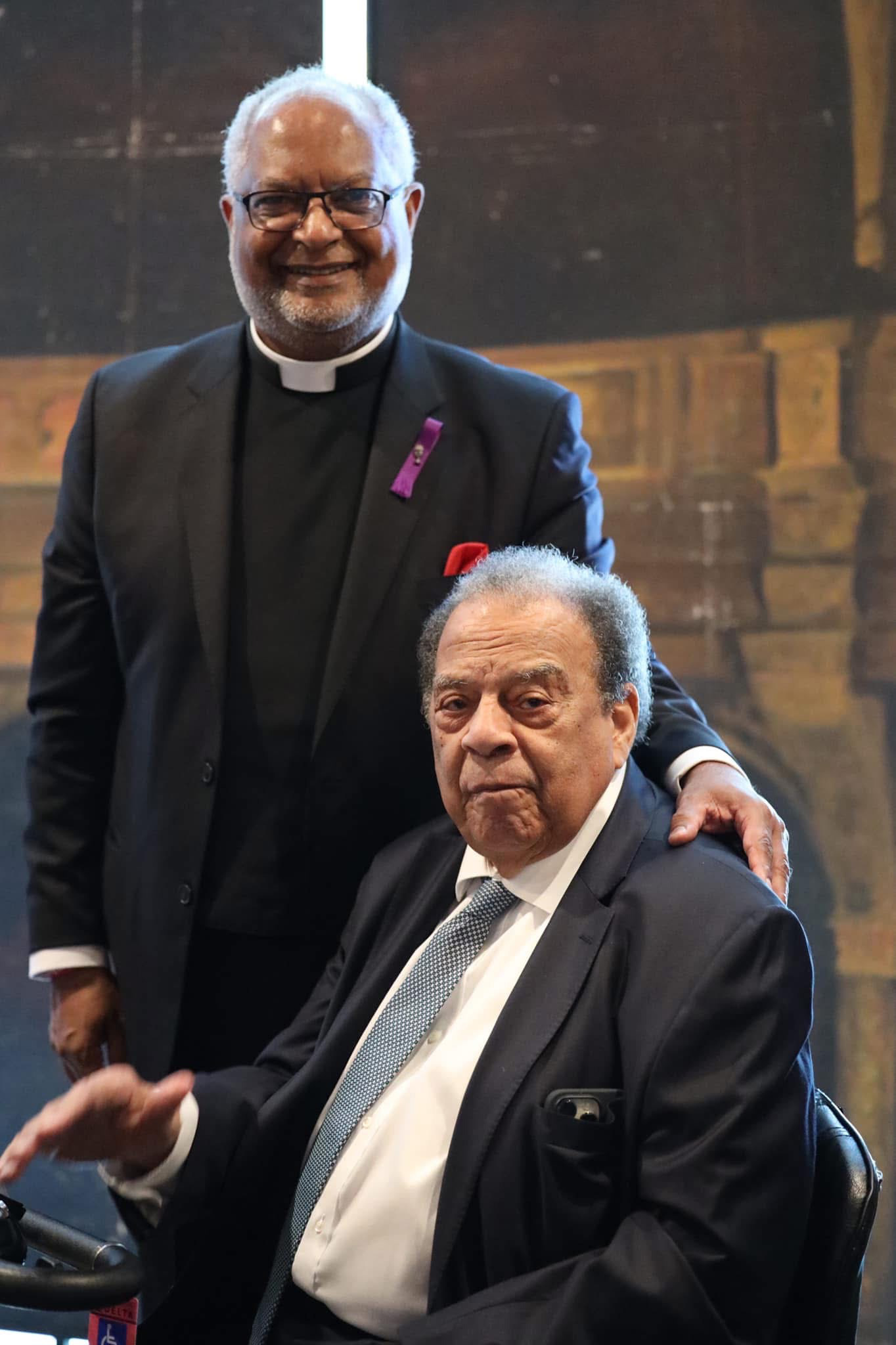 The Reverend Matt Esau and The Honorable Andrew Young, Former Mayor of Atlanta