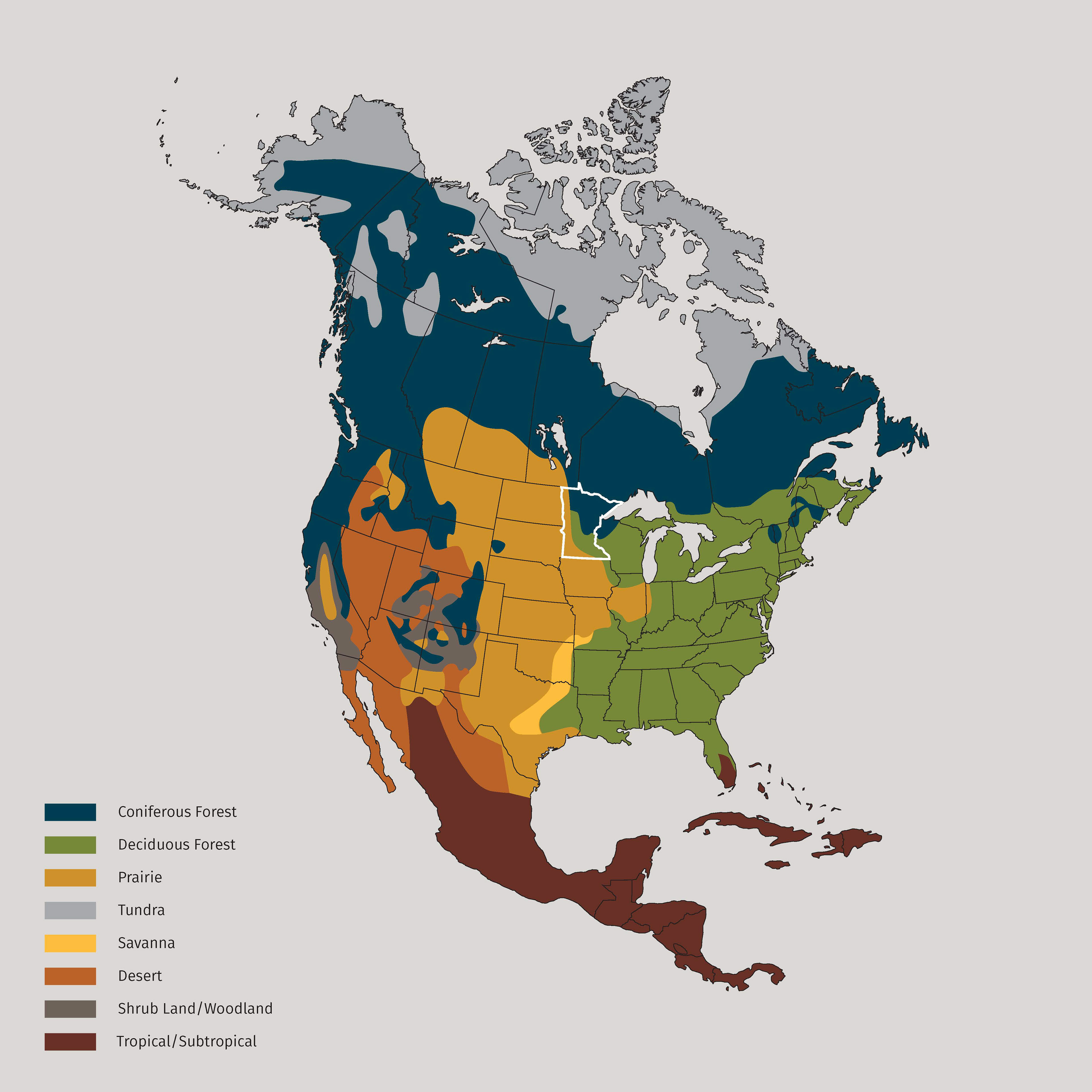 Biomes of North America