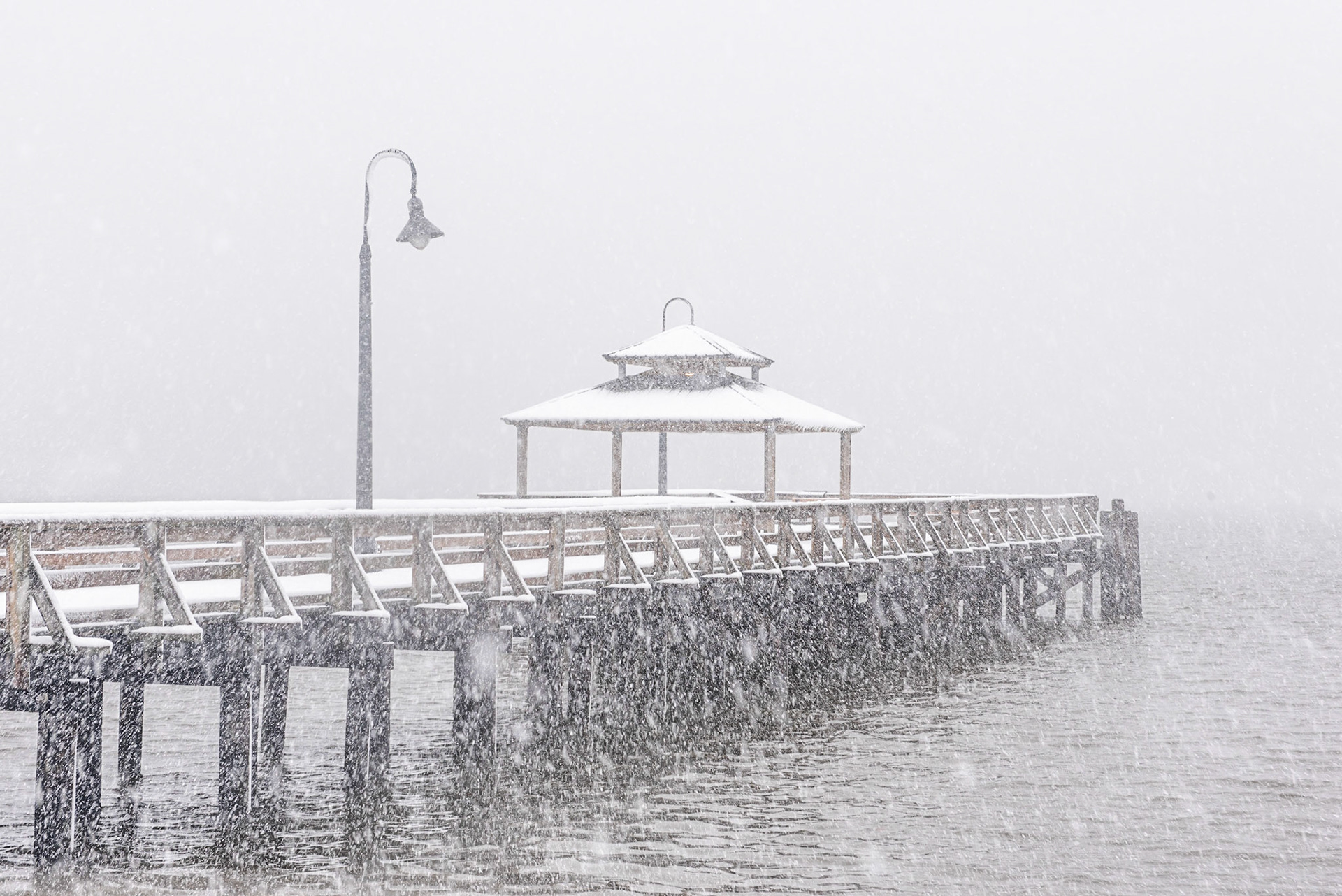 Snowy Fair Haven Fishing Dock (DSC_5456)