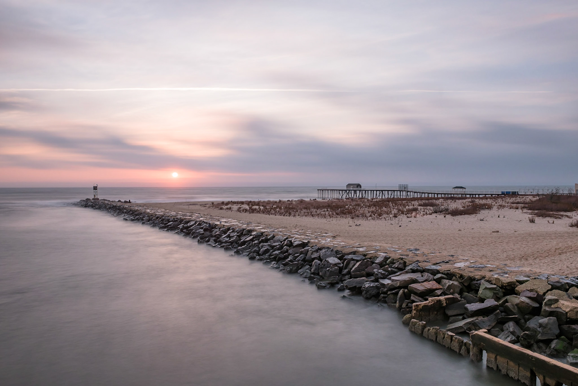 Sunrise over the Shark River Inlet #2 (20161218-DSC_5786)