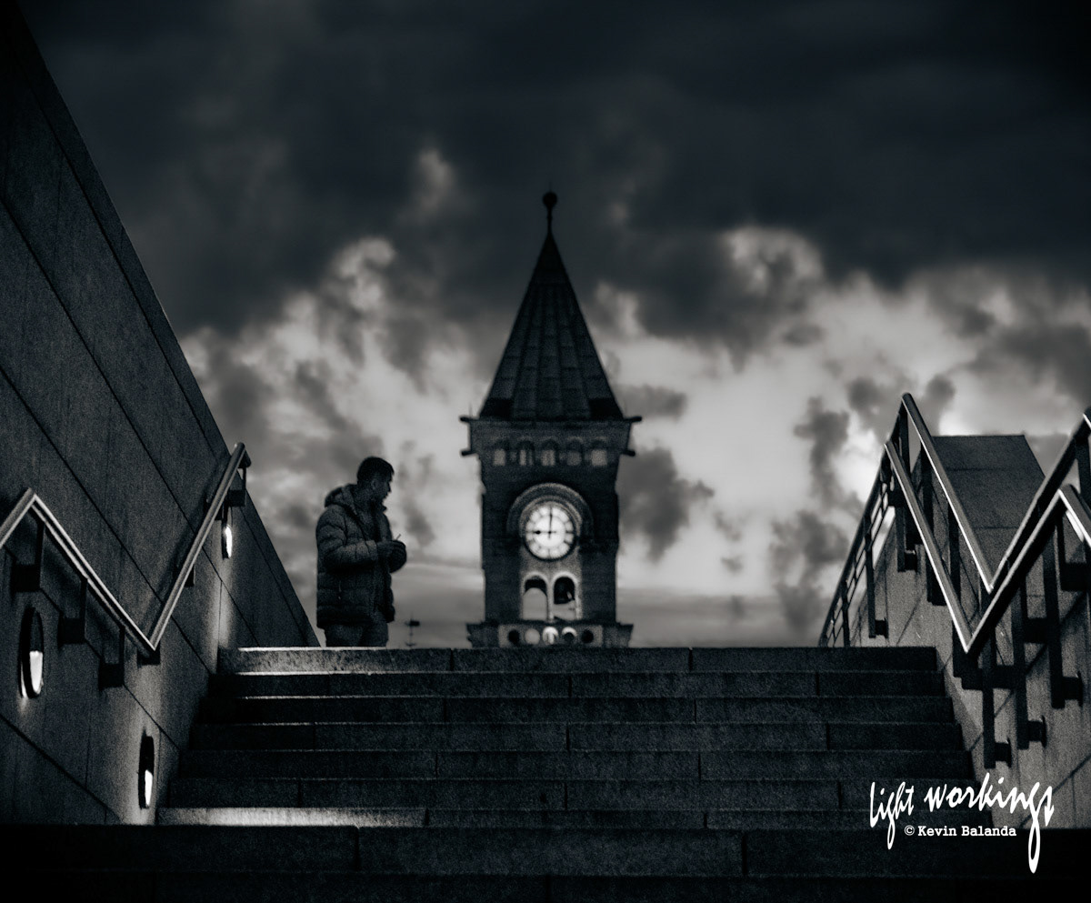 Nine o’clock in Dun Laoghaire