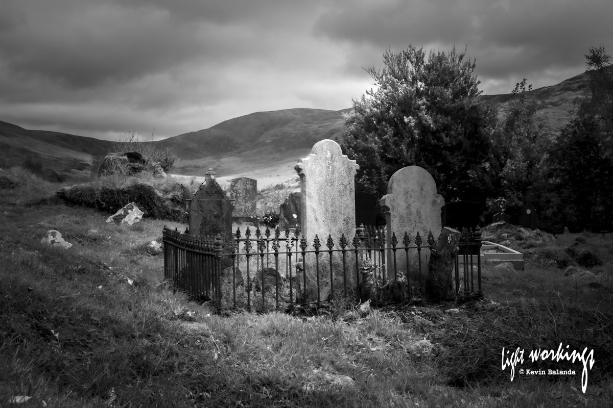 Series - Feaghna Burial Ground set high in the mountains near Garranes On theBorlin Pass, Co Kerry