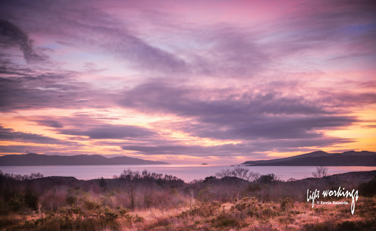 Series - Sunsets and Sunrises (over Bantry Bay, West Cork)