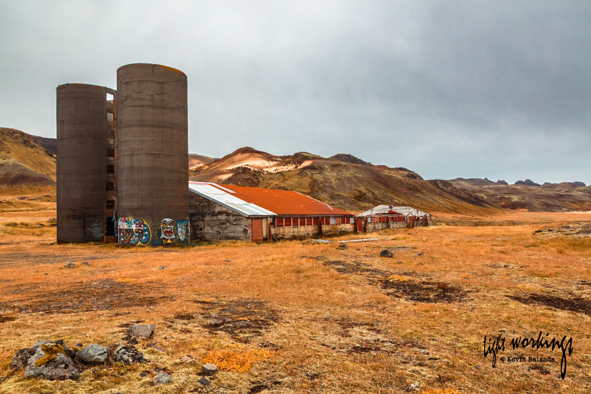 An abandoned thermal station, Iceland