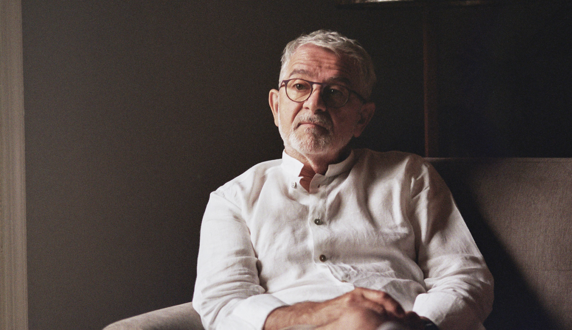 A portrait of a man.