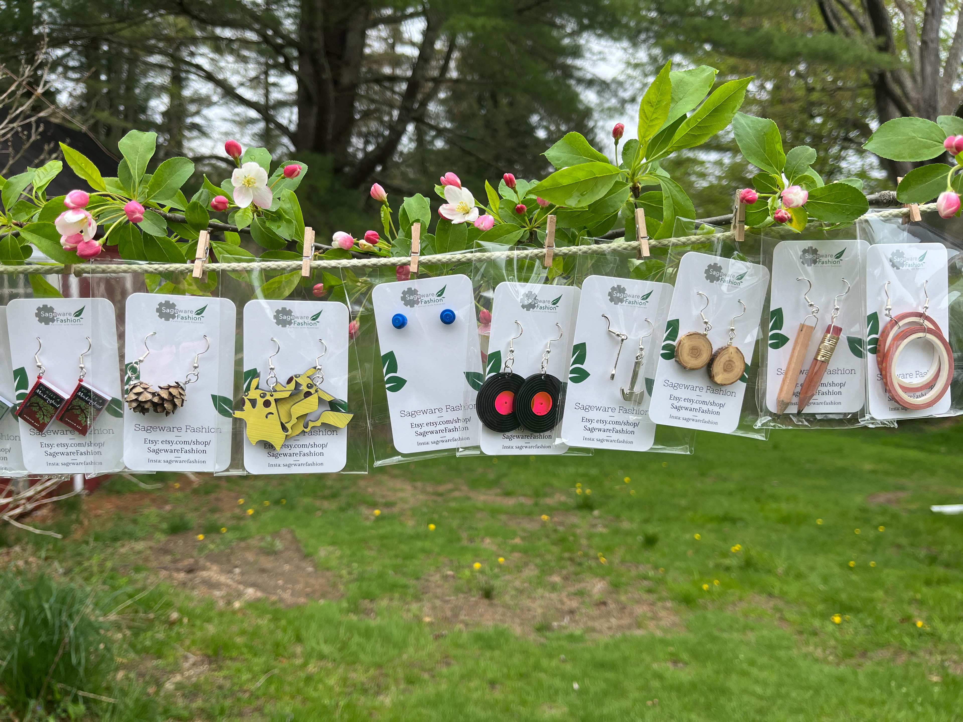 some more Sageware earrings