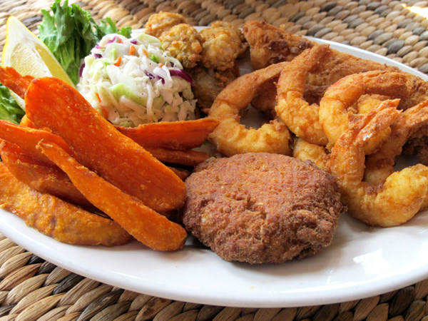 Photo of Fried Seafood Combo at Atlantic Coast Café