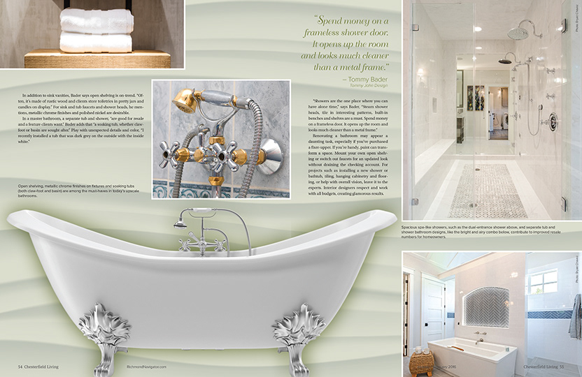 Lovely Loos layout  — Chesterfield Living Magazine
