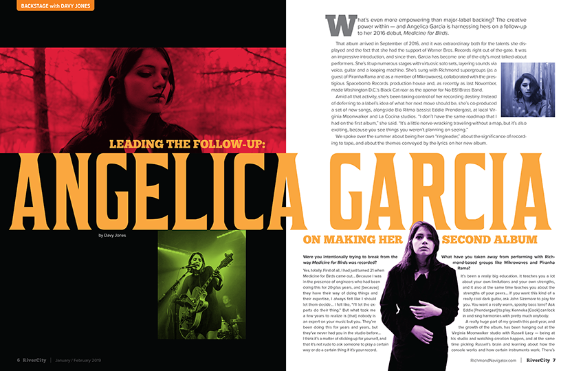 Angelica Garcia layout — RiverCity Magazine