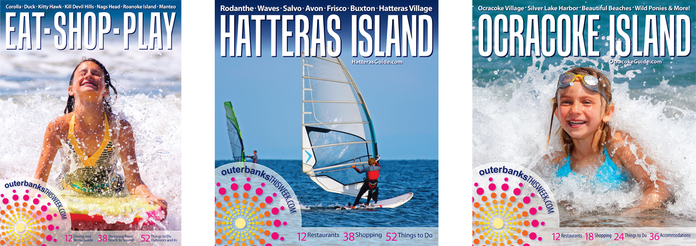 Magazine cover designs for OuterBanksThisWeek.com