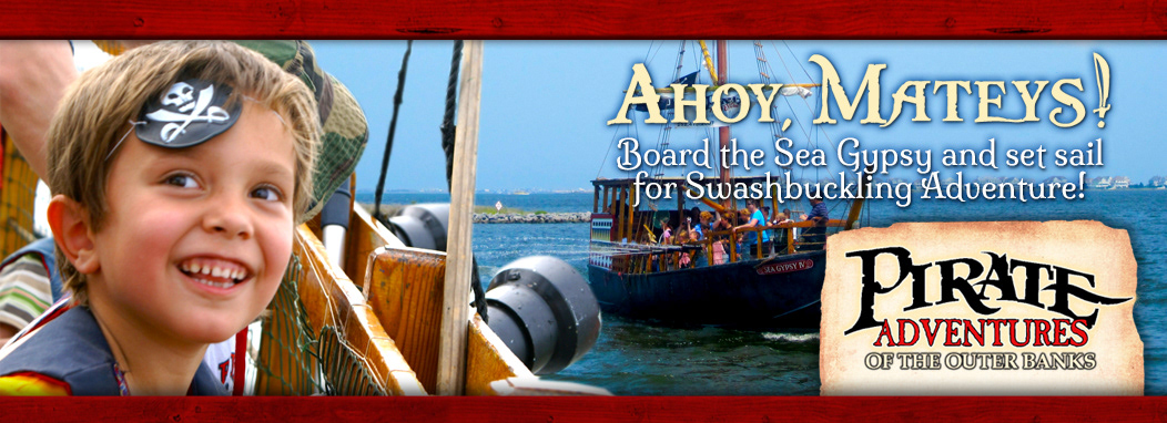 Page header for Pirate Adventures of the Outer Banks