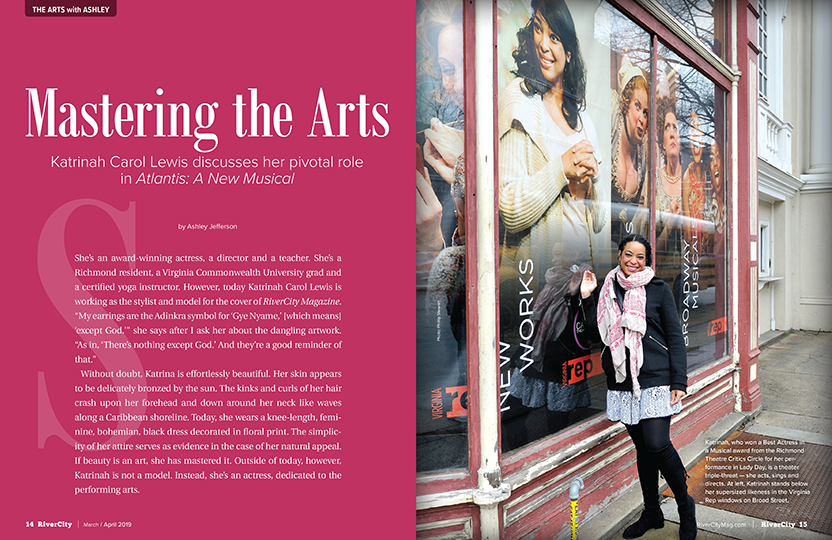 Katrinah Carol Lewis layout — RiverCity Magazine