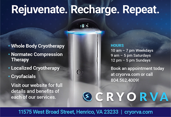 Magazine ad for CryoRVA