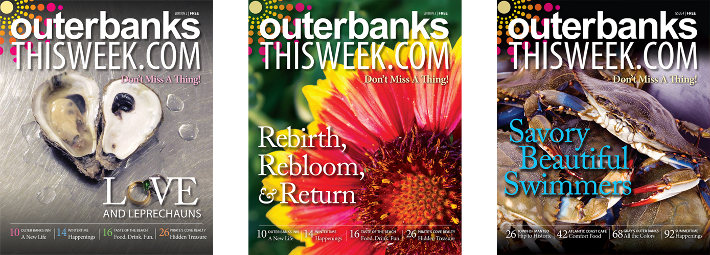 Covers of OuterBanksThisWeek.com Magazine
