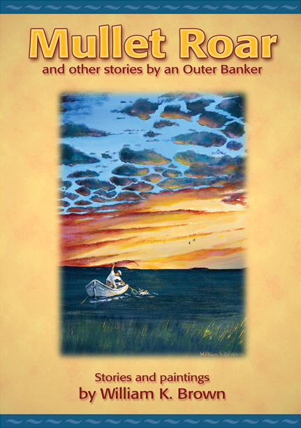 Book cover design for Mullet Roar