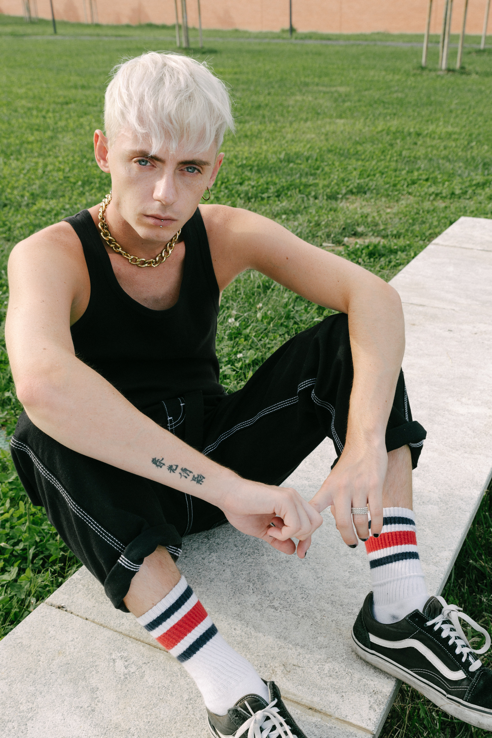Francesco wearing VANS, by ©Clotilde Petrosino, Milano 2019