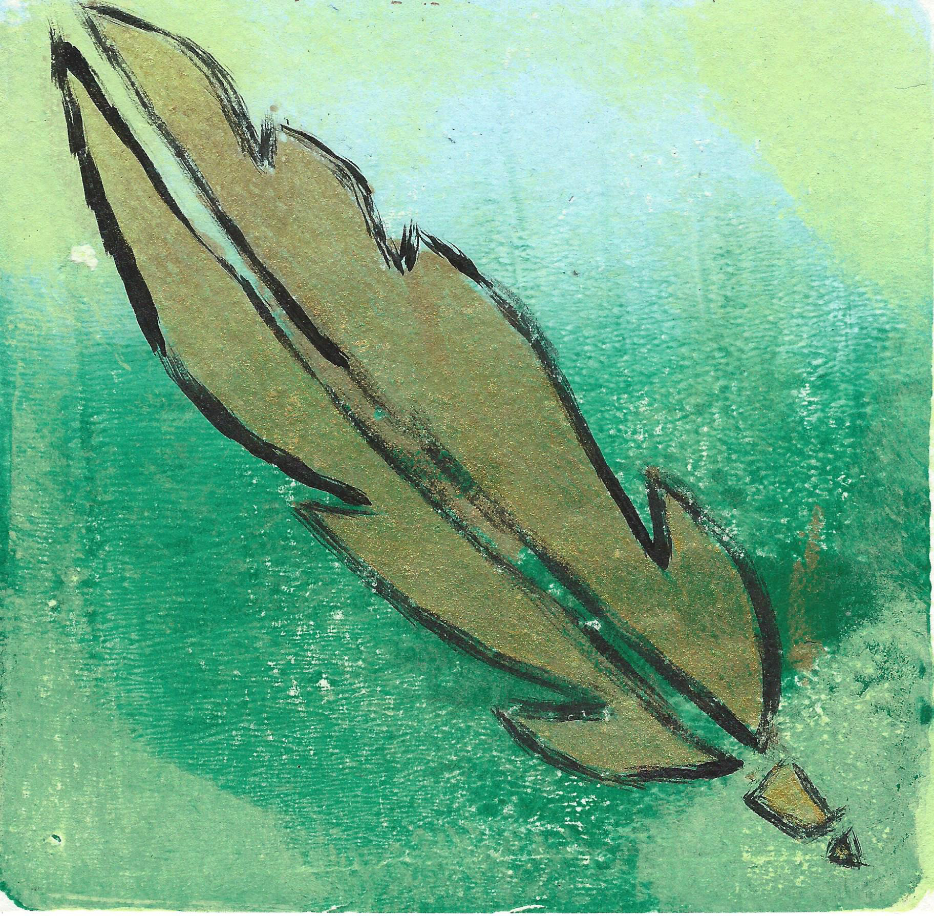 Gold Feather