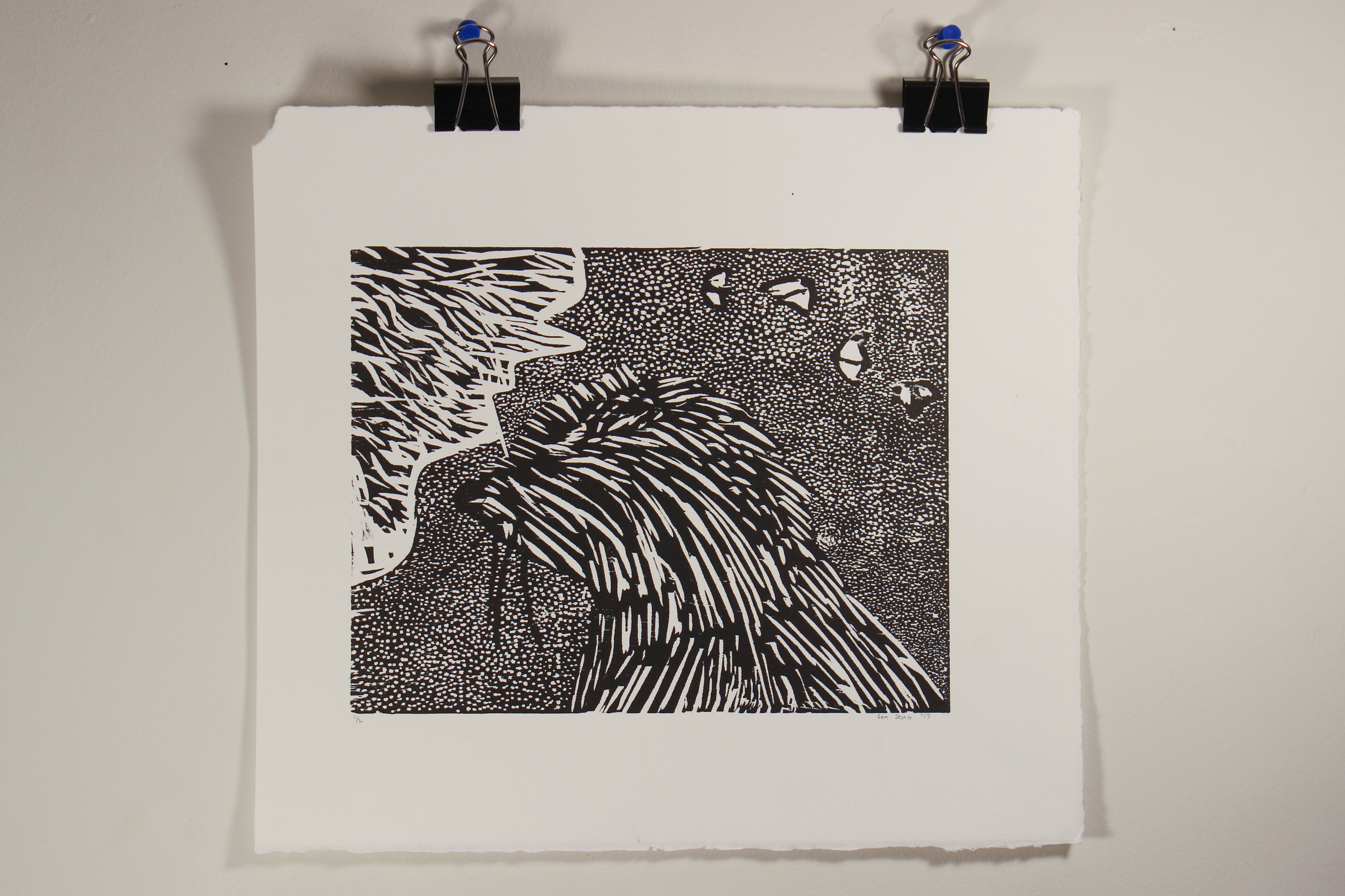 Wood Block carving