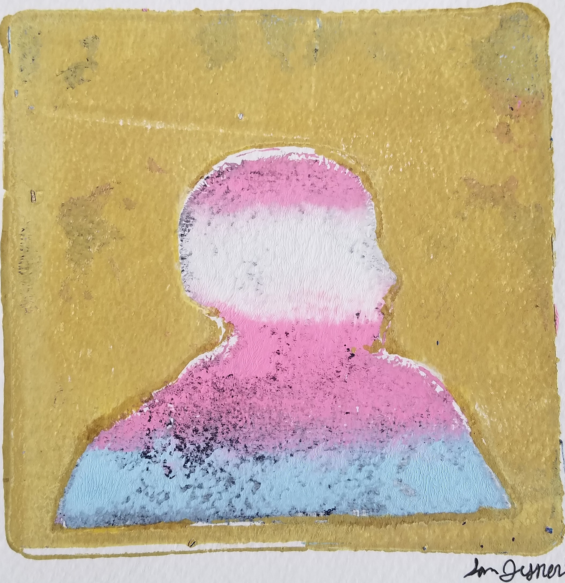Trans Gold Silhouette