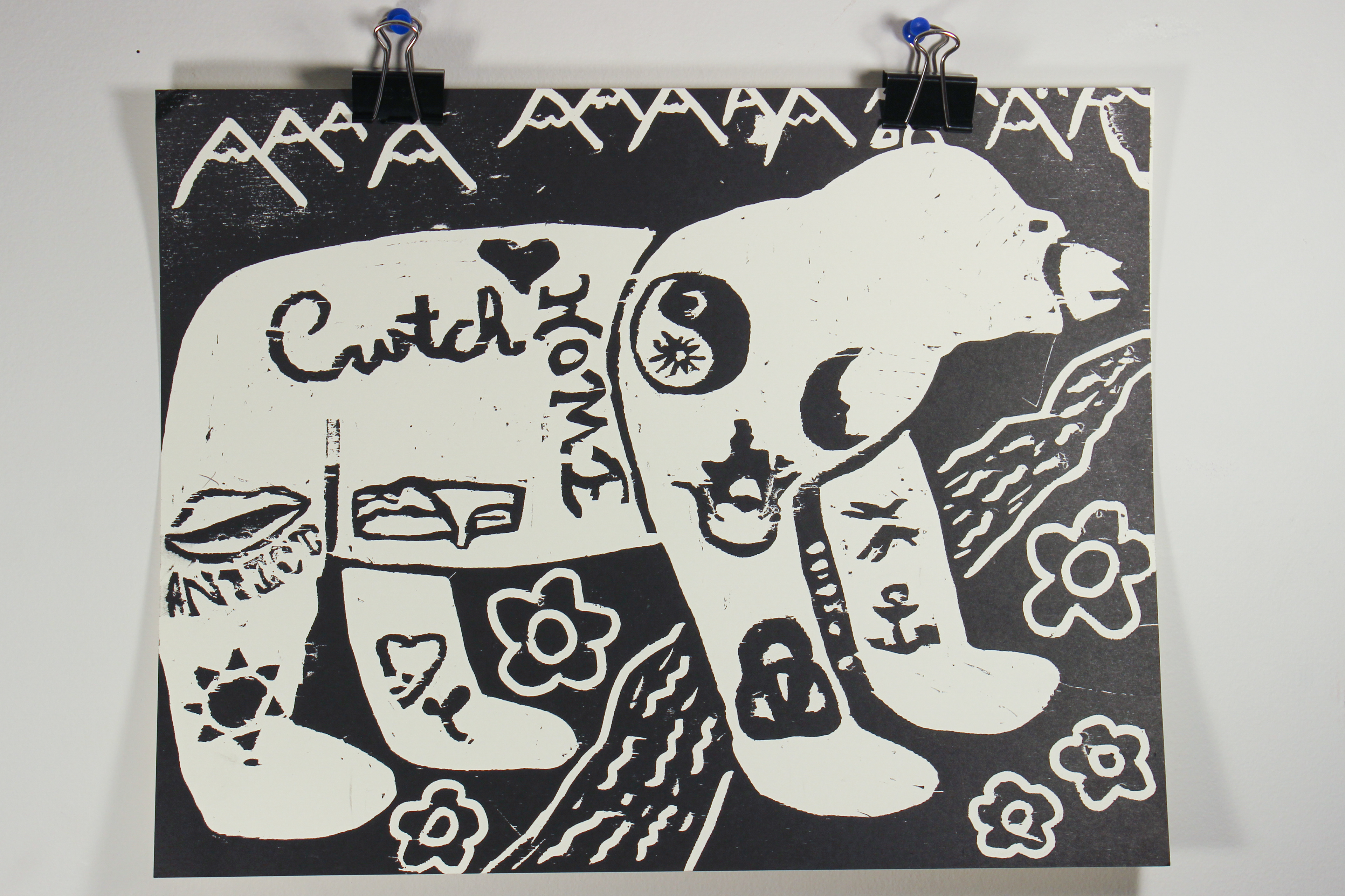 Wood Block Carving