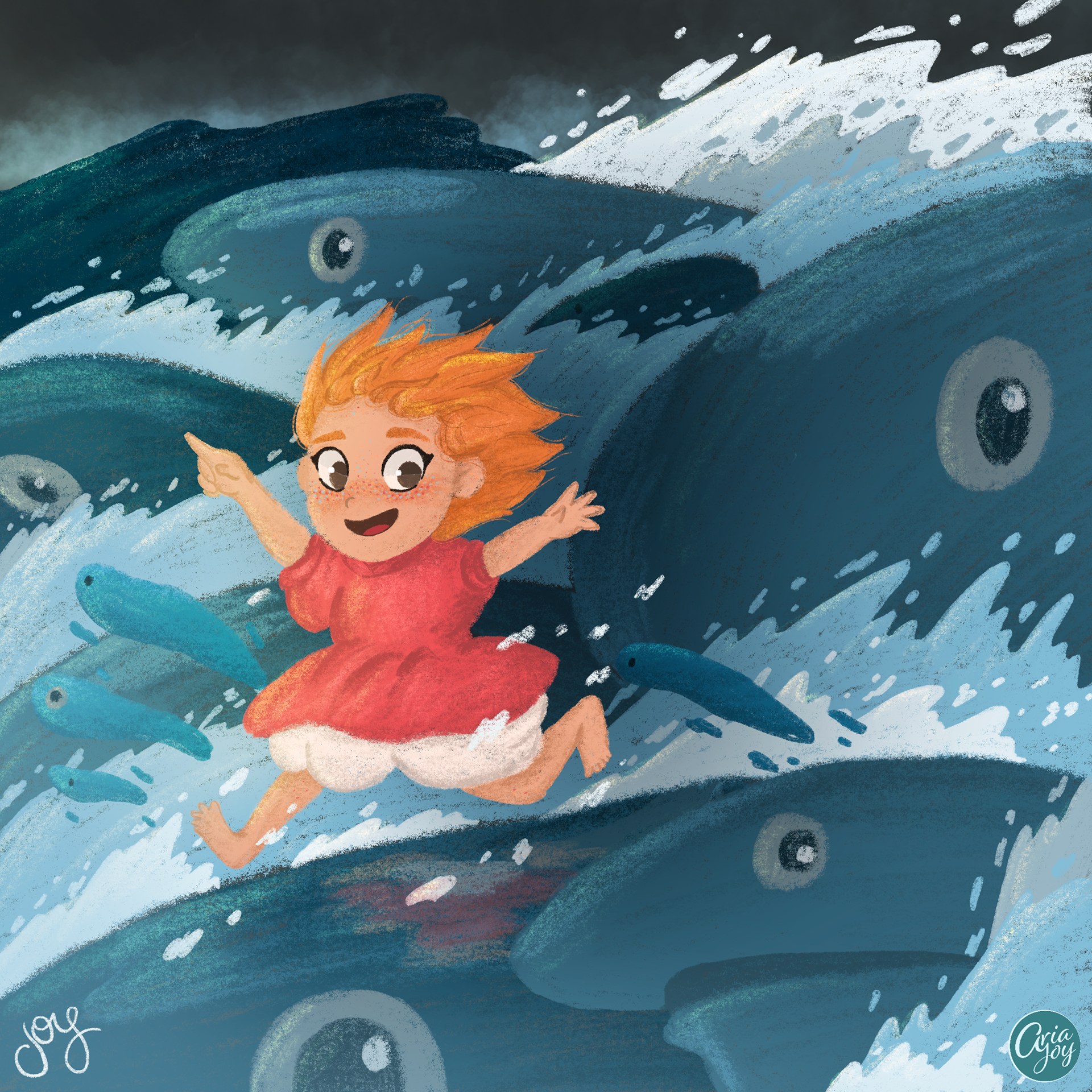 "Ponyo" (I do not own this character.)