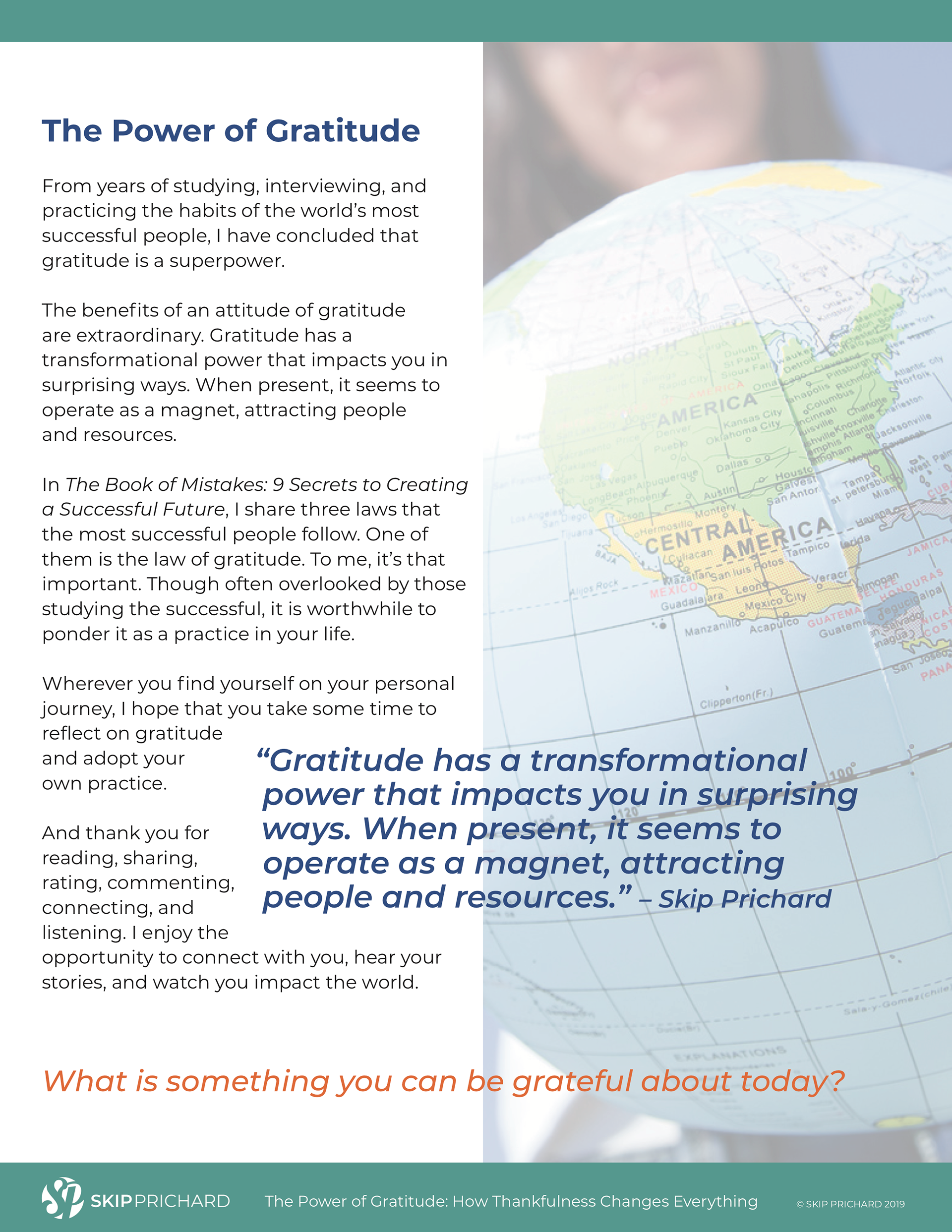 The Power of Gratitude Ebook