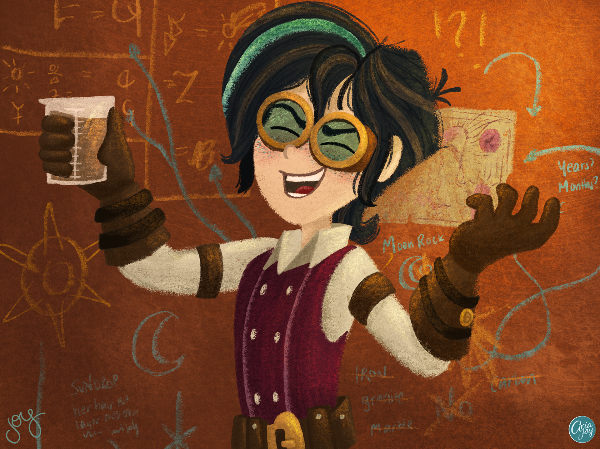 "Warm Cocoa Really Hits The Spot!" (I do not own this character.)
