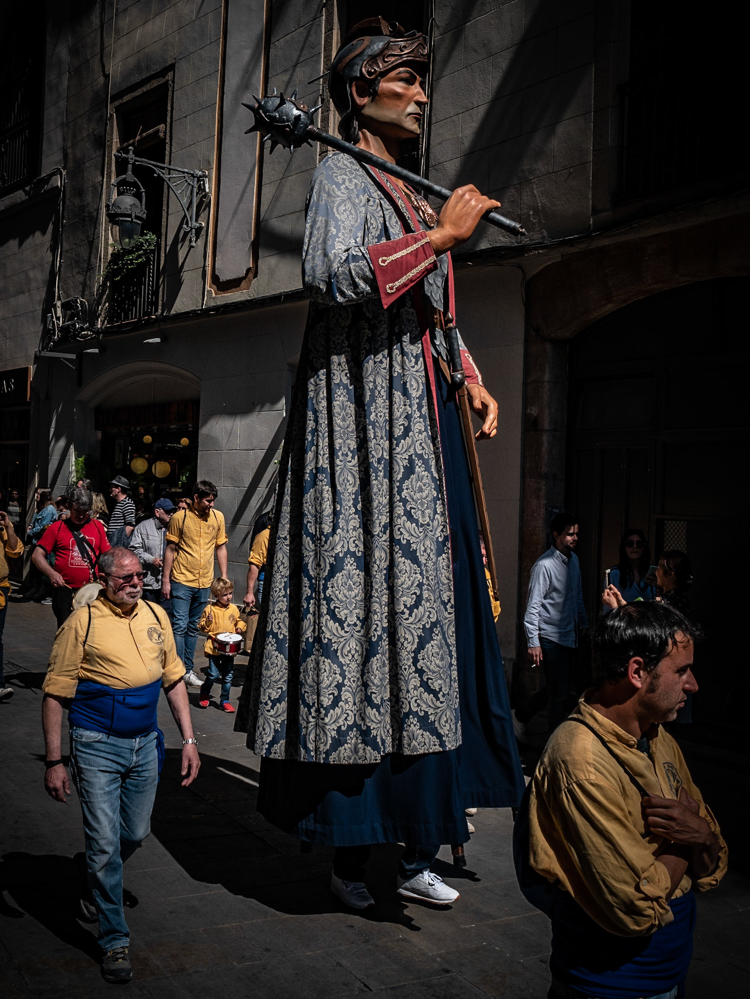 Cercavila Gegants Barri Gòtic