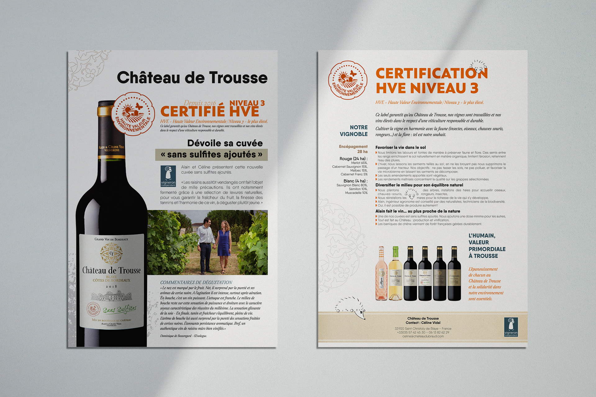 feuillet mise en valeur cuvée "sans sulfites ajoutés" - A4 RV