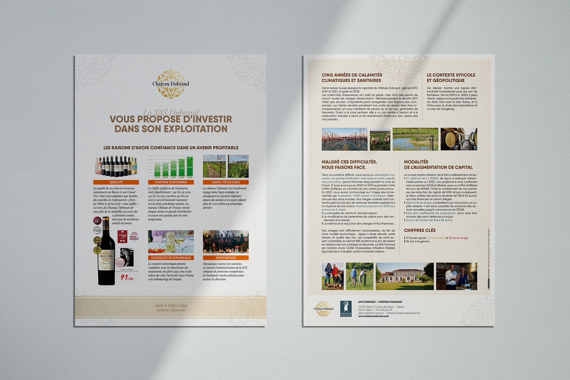 tract prospection investisseurs - A4 RV