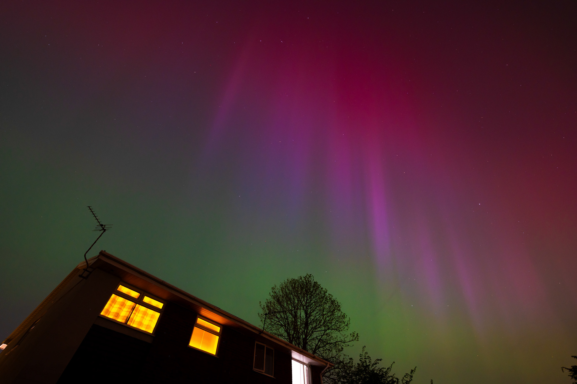 Aurora Borealis, South Wales, 10.05.24
