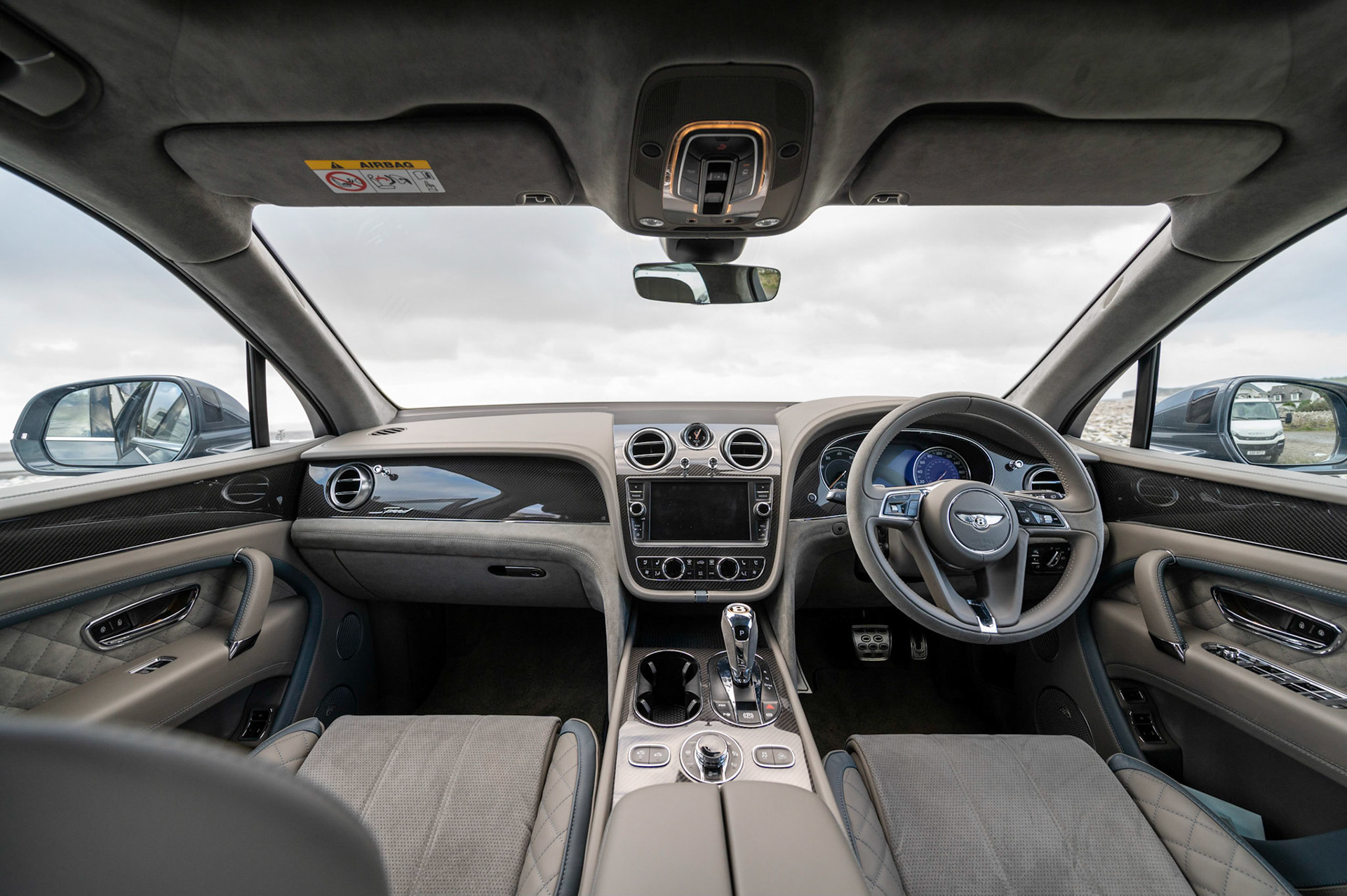 A Bentley Bentayga Speed, 4x4 SUV the worlds fastest SUV photographed on test in The Vale of Glamorgan.Spec:5950 cc V12626 bhpMaximum speed 190 mph0-60 mph 3.8 secRRP 185,800