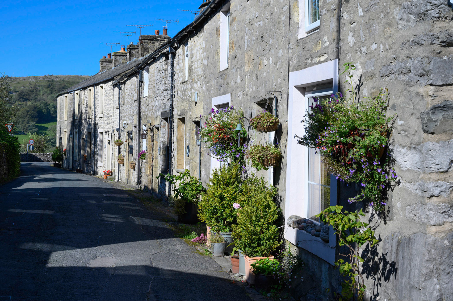 The village of Langcliffe near Settle, North Yorkshire.