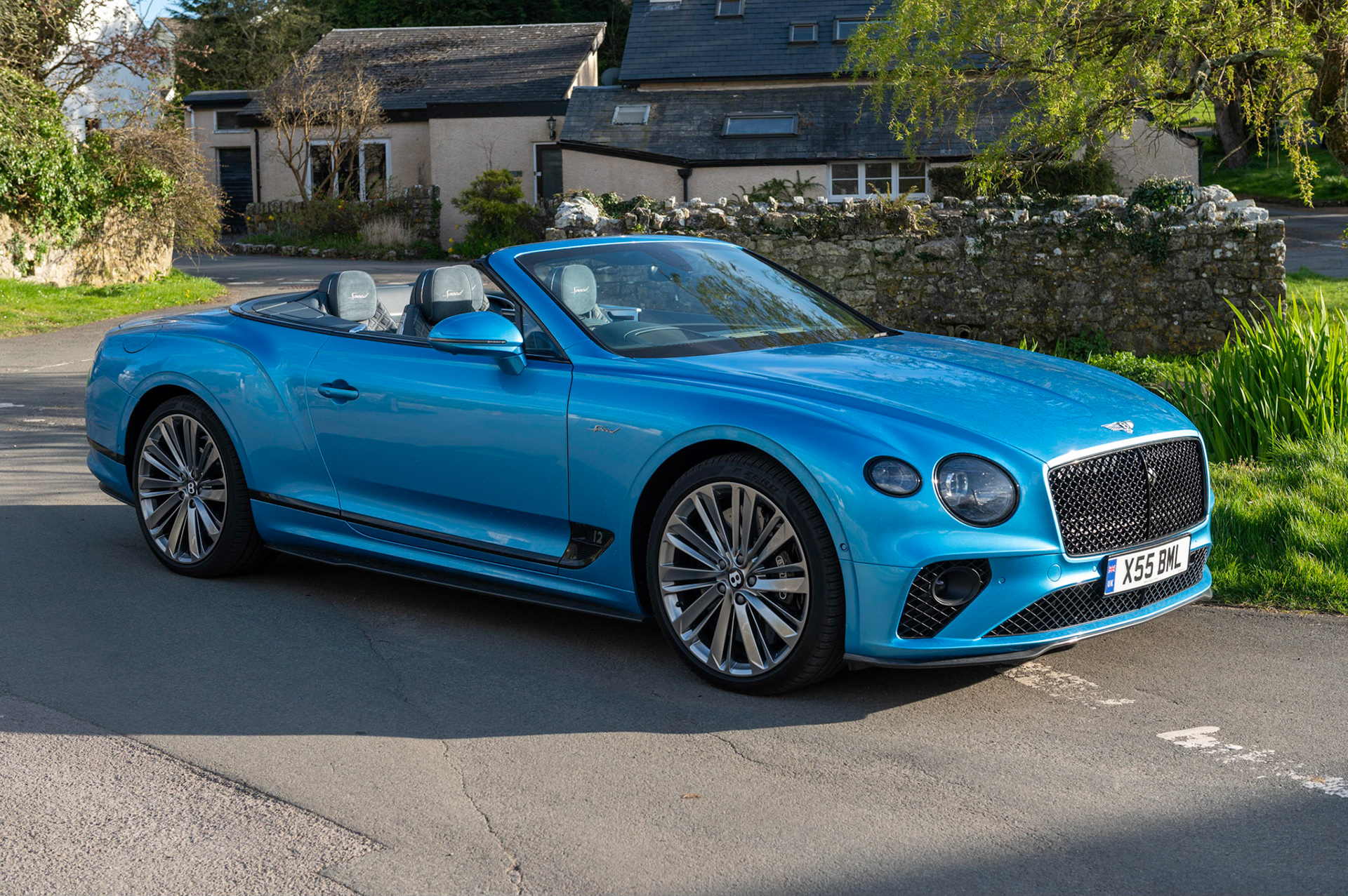 A Bentley Continental GT Speed Convertible.