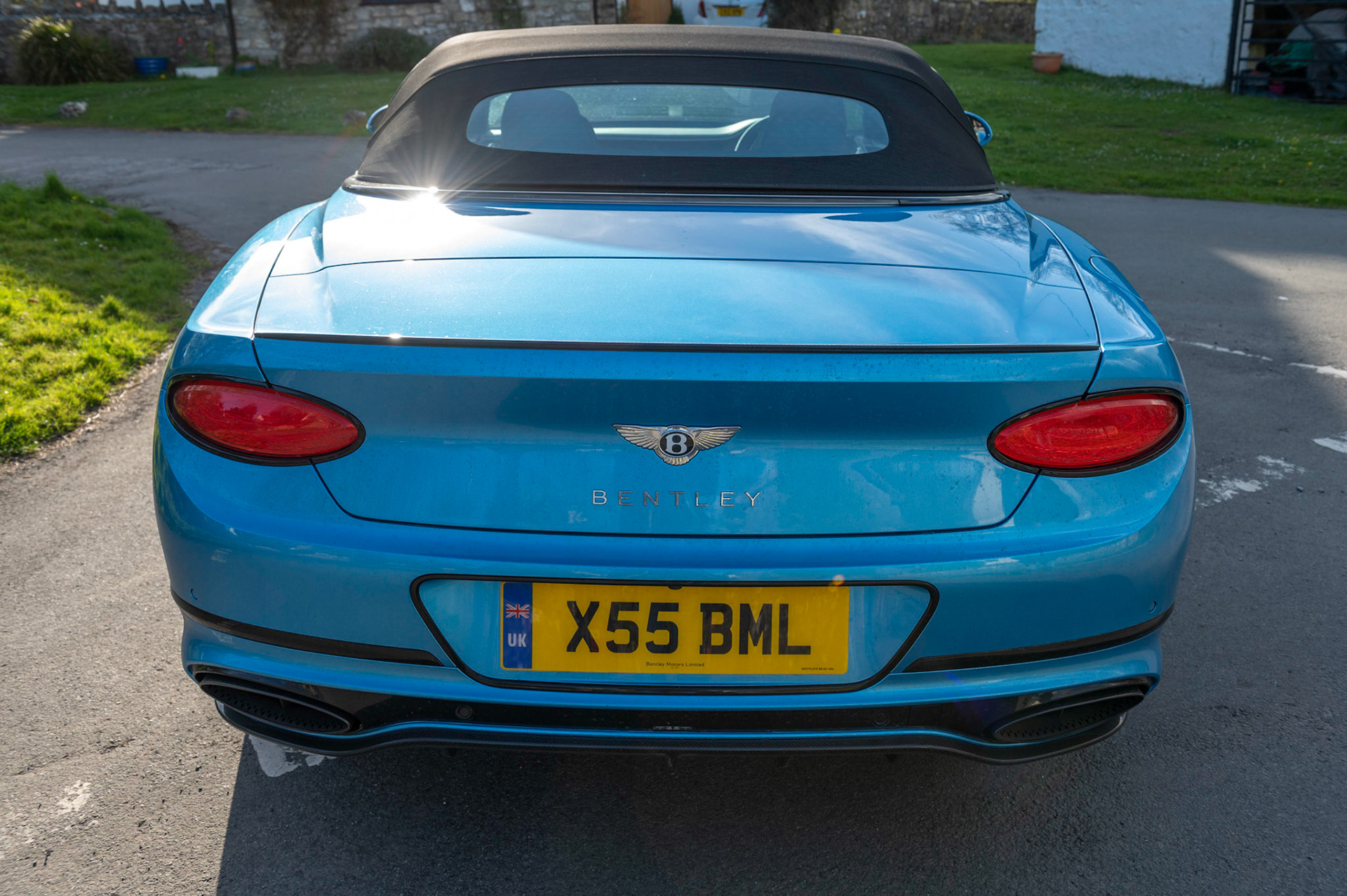 A Bentley Continental GT Speed Convertible.