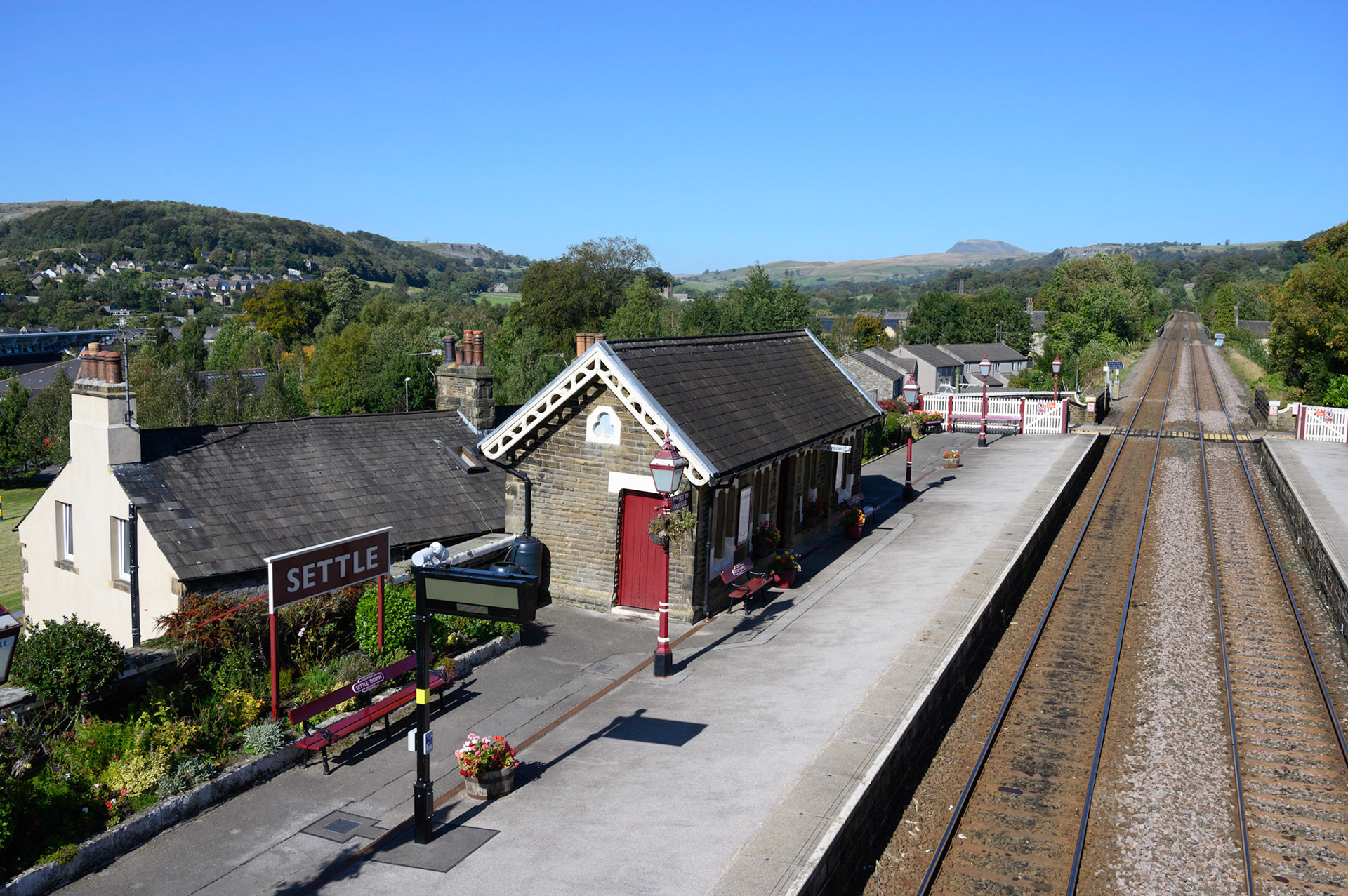 Settle Railway Station, North Yorshire.