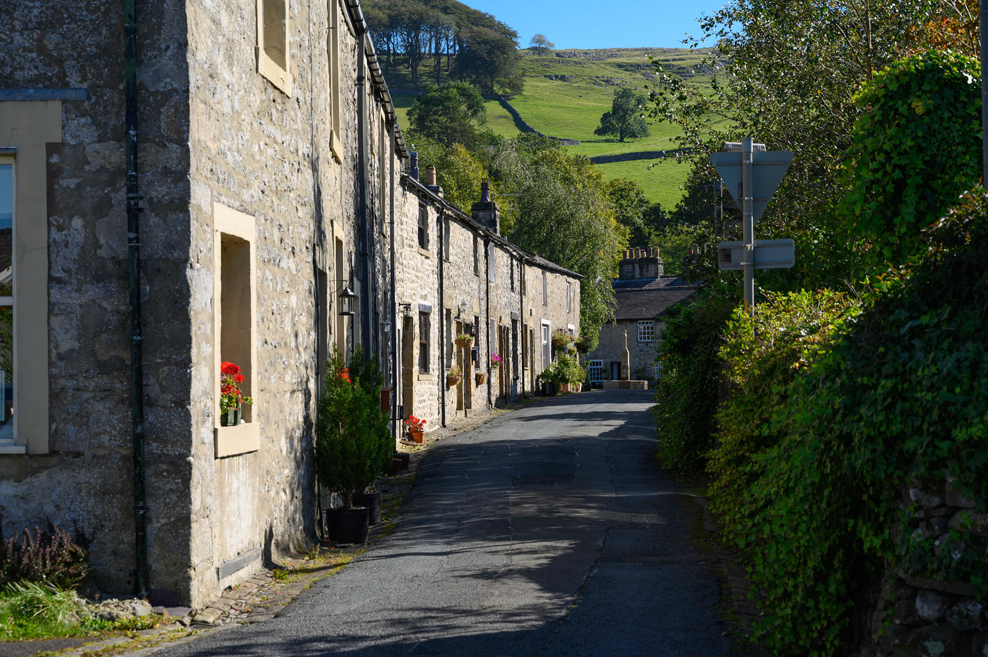 The village of Langcliffe near Settle, North Yorkshire.