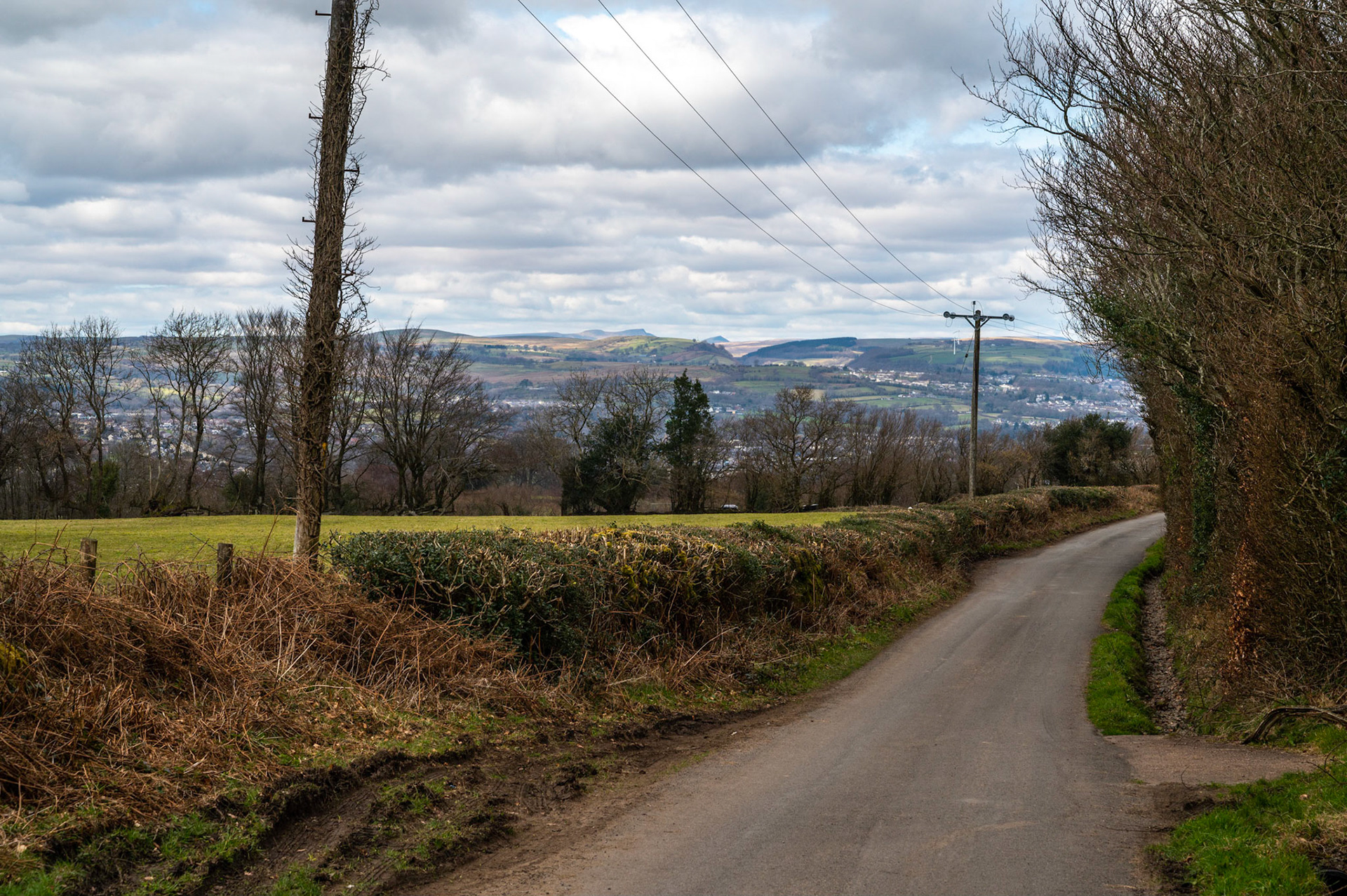Today’s walk from home Mynydd Y Grug and back