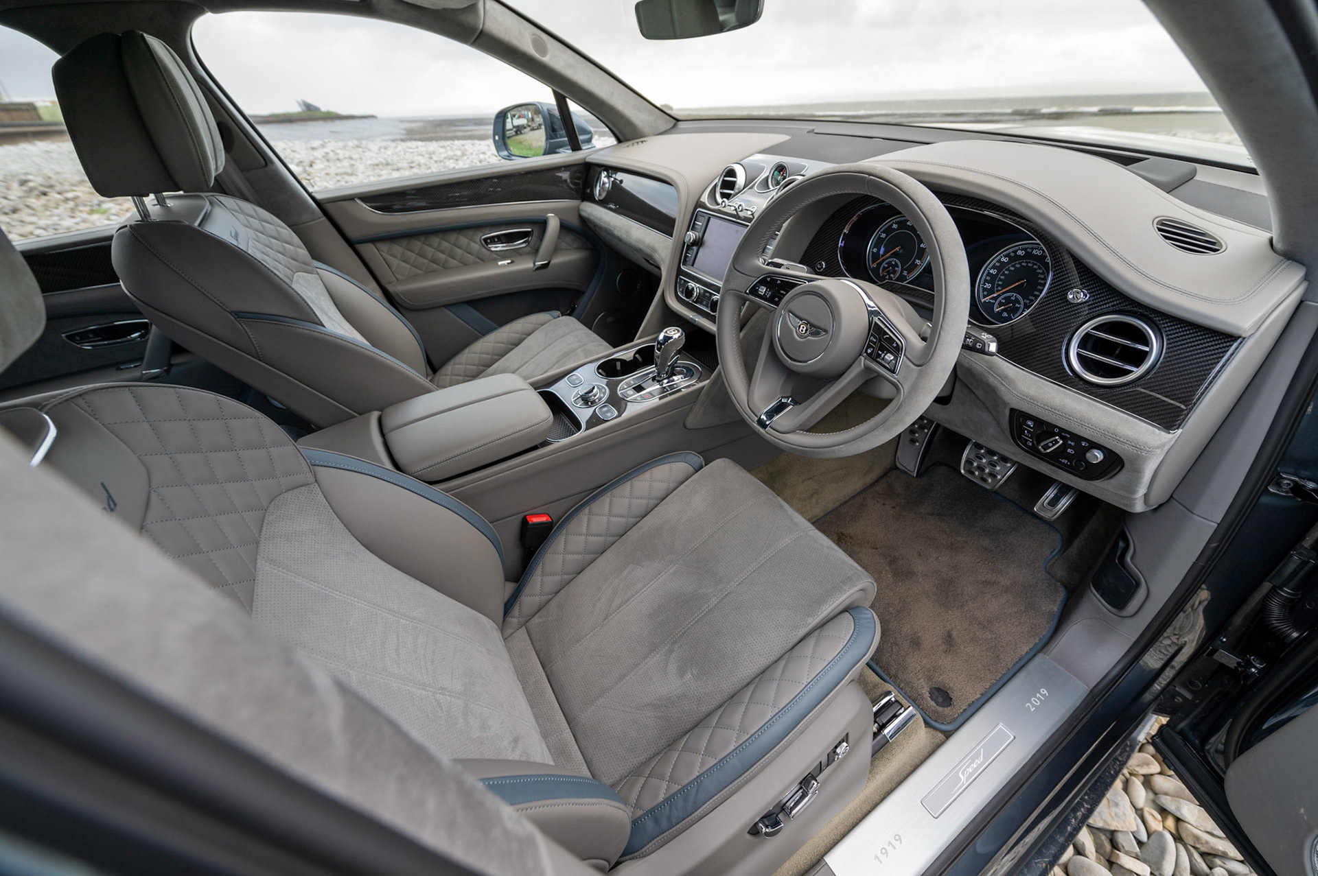 A Bentley Bentayga Speed, 4x4 SUV the worlds fastest SUV photographed on test in The Vale of Glamorgan.Spec:5950 cc V12626 bhpMaximum speed 190 mph0-60 mph 3.8 secRRP 185,800