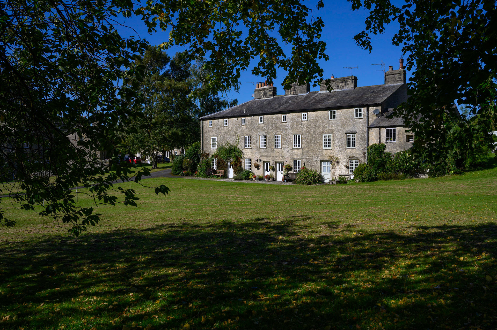 The idyliic village of Langcliffe near Settle, North Yorkshire.