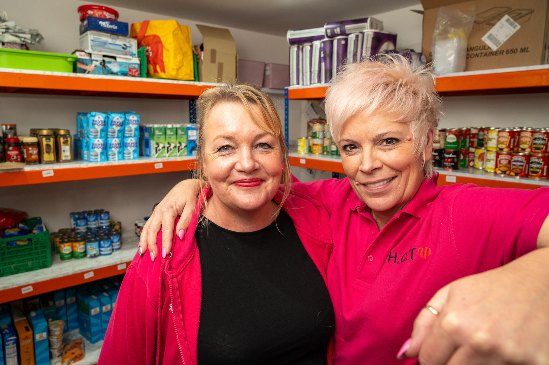 Hayley Thomas, right, founder and trustee of The Helping Caring Team Charity, HCT, and fellow trustee Suzanne, left. The Charity helps the homeless and vulnerable of Gwent from their Hub and shop on Bridge Street, Blackwood. The Charity which was set up seven years ago by Oakdale born Hayley, whose dad Ian Johnston was Gwent’s first Police and Crime Commissioner, has been at its current location for four years. As well as operating a food bank and meals service from its hub they also run the charity shop just up the street which helps fund the operation.Janet Johnston, mother of Hayley Thomas founder of HCT, The Helping Caring Team, charity which helps the homeless and vulnerable of Gwent from their Hub and shop on Bridge Street, Blackwood. Janet runs the charities shop f four days a week. The charity was set up seven years ago by Oakdale born Hayley, whose dad Ian Johnston was Gwent’s first Police and Crime Commissioner, has been at its current location for four years. As well as operating a food bank and meals kitchen from its hub they also run the charity shop just up the street which helps fund the operation.