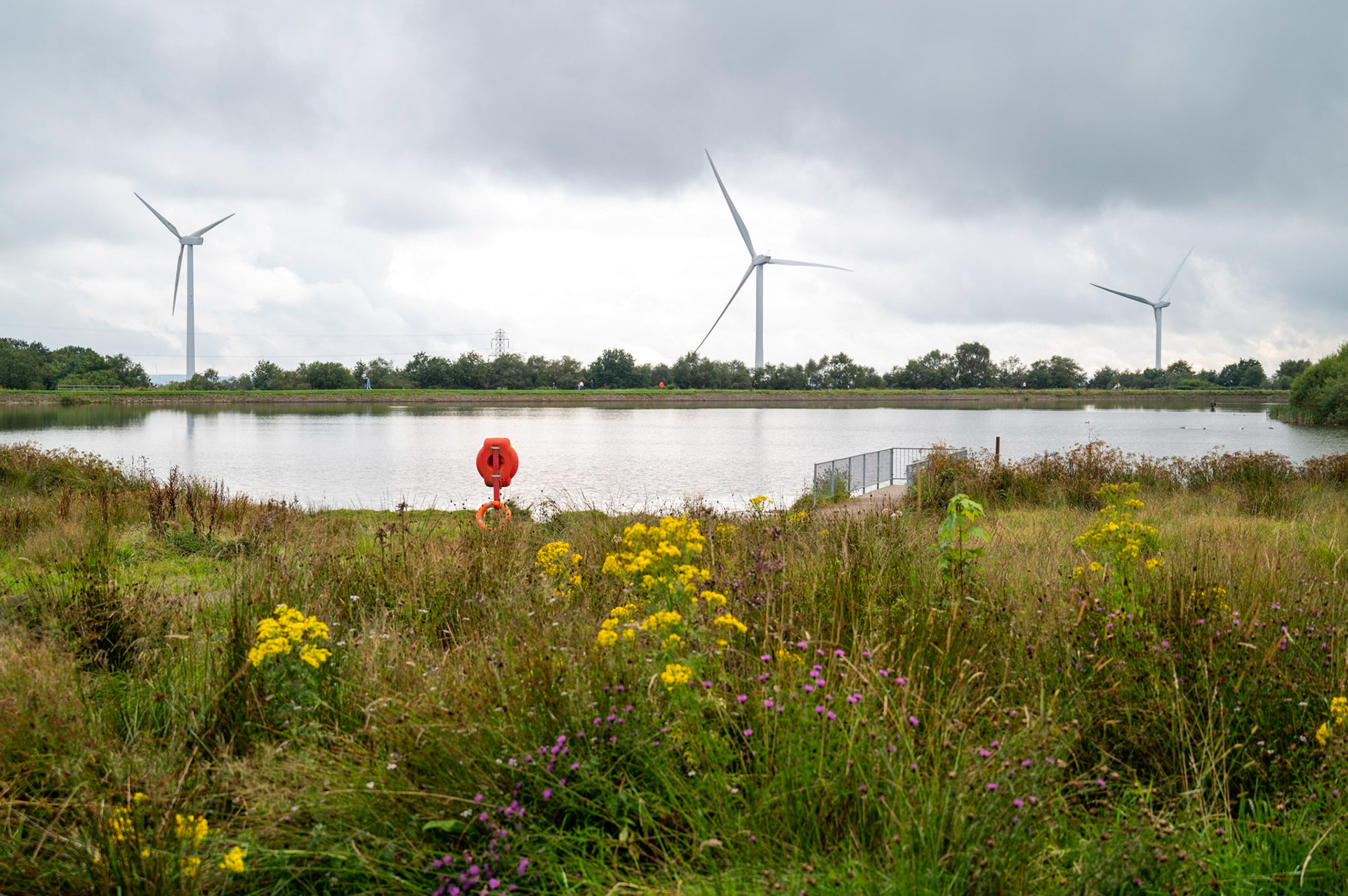 Penyfan Pond, near Blackwood, South Wales.