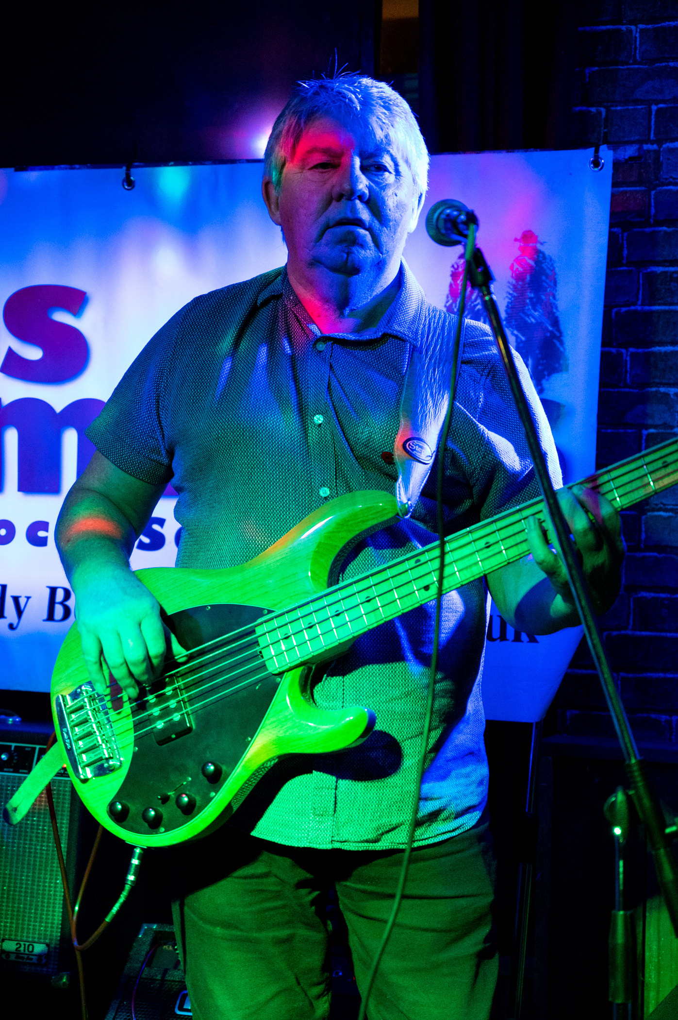 Rock, blues and soul band Tres Hombres perform at The New Brogden Public House, Porthcawl, 9/11/19