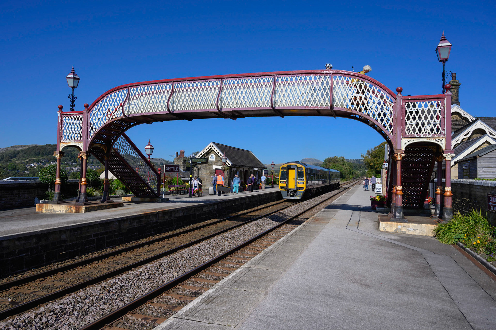 Settle Railway Station, North Yorshire.